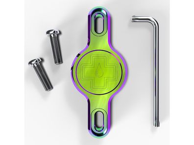 Muc-Off Secure Tag Holder V2 Iridescent Accessoires in Multicolor