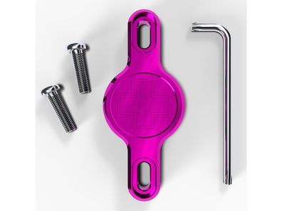 Muc-Off Secure Tag Holder V2 Pink Accessoires in Pink/Rosa