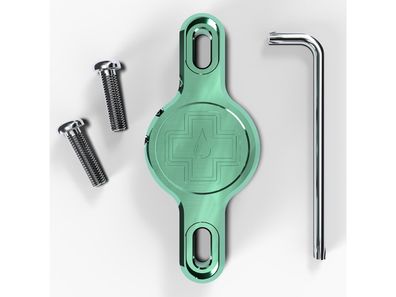 Muc-Off Secure Tag Holder V2 Turquoise Accessoires in Türkis