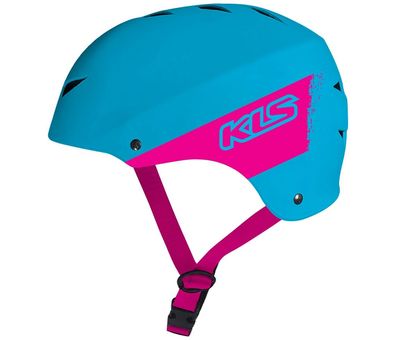 KLS JUMPER MINI 022 Helm blue-pink Helm in Blau