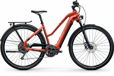 Centurion E-Fire Tour R2600i infrarot 28&quot; 625 Wh Trapez E-City Bike in Rot