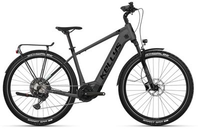Kellys E-CARSON 90 P Dark 29" 725 Wh Diamant E-Tourenbike in Anthrazit