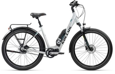 Kellys ESTIMA COMP 60 SH Light Grey 27,5" 504 Wh Wave E-Tourenbike in Grau