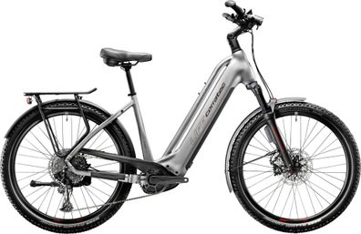 Corratec LIFE CX7 12S ABS Silver/Cool Grey/Red 27,5" 750 Wh Wave E-Tourenbike in