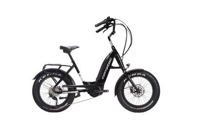 Corratec LIFE S CROSS P5 Black/Black 20" 545 Wh Wave E-City Bike in Schwarz