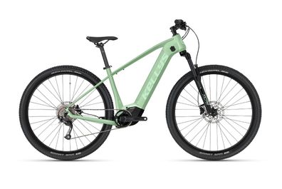Kellys TAYEN R10 AIR P Pastel Green 29" 725 Wh Diamant E-MTB Hardtail in Hellgrü