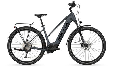 Kellys E-CRISTY 70 P Graphite borealis 28" 820 Wh Trapez E-Tourenbike in Anthraz