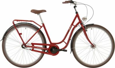 Panther Antero 1.0 bordeaux matt 28&quot; Wave Hollandrad in Dunkelrot