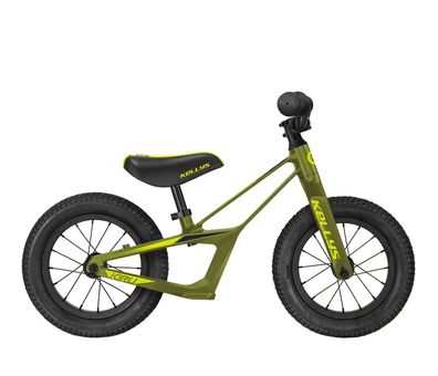 Kellys KIRU Forest 12" Laufrad in Olivgrün