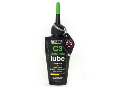 Muc-Off C3 Dry Ceramic Lube Antriebsschmierung in Schwarz