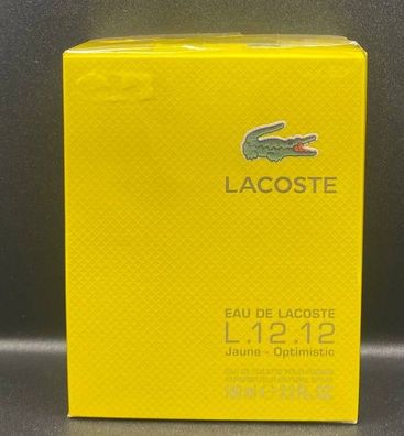 Lacoste L.12.12 Jaune Optimistic Eau de Toilette 100ml