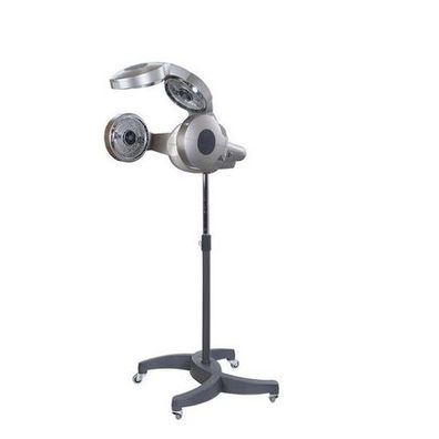 Infrarotstrahler Comair S33 titansilber mit Stativ Trockenhaube Haartrockner