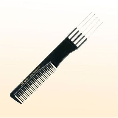 Comair Black Profi Line Toupier-Gabelkamm Nr. 102 B
