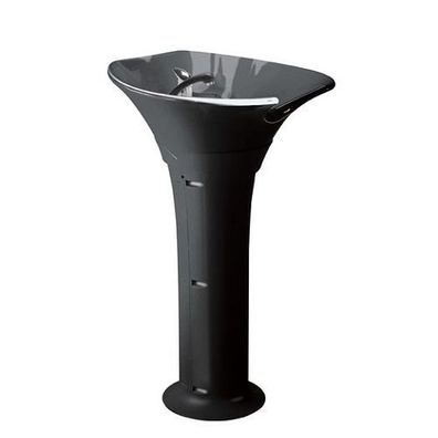 Waschsäule Ceriotti Sea schwarz (Keramikbecken)