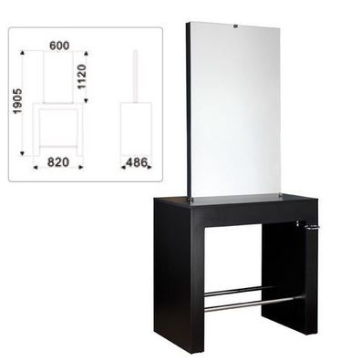 Bedienungsplatz Comair Swiss doppelt dunkel Holzfurnier