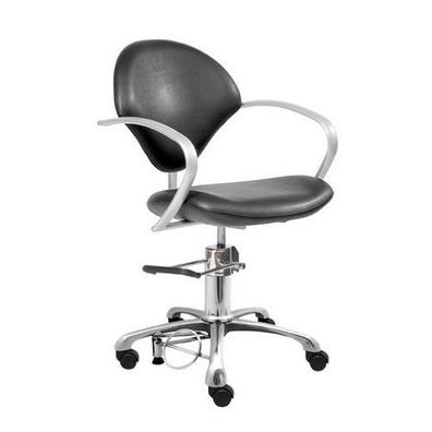 Friseurstuhl Comair Bedienungsstuhl Paris schwarz Modell C (kostenlose Lieferung)