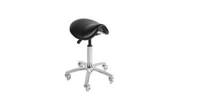 Rollhocker Comair Jockey schwarz Friseursalon Kosmetiker Arztpraxis Barber