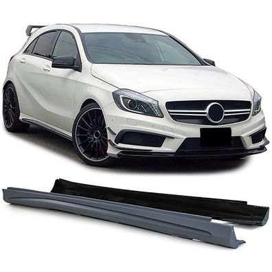 Seitenschweller Sport Optik für Mercedes A Klasse W176 12-18