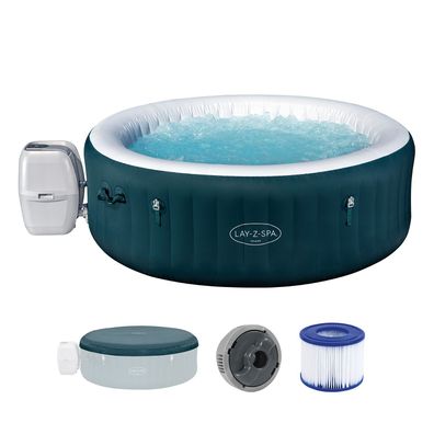 LAY-Z-SPA® Energiespar-Whirlpool Miami AirJet™ für 6 Personen Ø 196 x 66 cm, Dunke