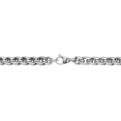 Armband 19 cm - Weißgold 585 - 14K - Zopf-Muster