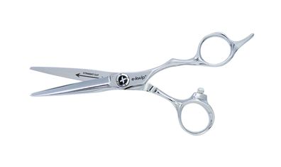 e-kwip+ TEC 1 Straight Cut Haarschneideschere 5,5 Zoll Offset