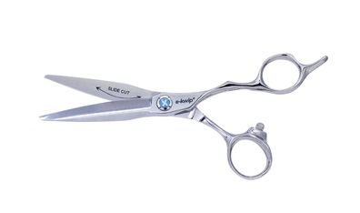 e-kwip+ TEC 2 Slide Cut Haarschneideschere 6,0 Zoll Offset