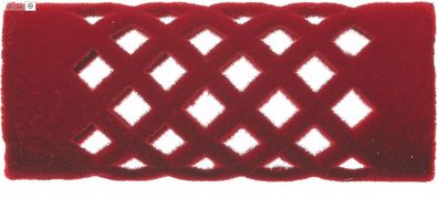 Efalock Metallwickler beflockt Flocked CURLER 46 mm 18 mm rot 12 Stück