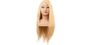 Efalock Übungskopf SHOW & Masterclass LINE Clara 60 cm goldblond