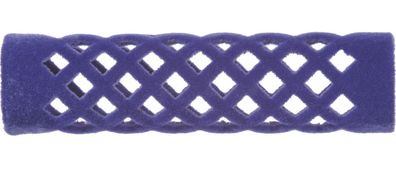 Efalock Metallwickler beflockt Flocked CURLER 60 mm 15 mm lila 12 Stück