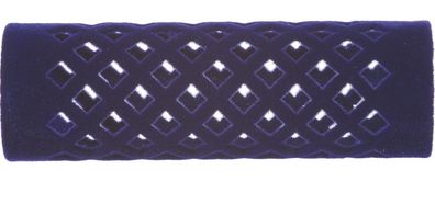 Efalock Metallwickler beflockt Flocked CURLER 60 mm 21 mm blau 12 Stück