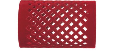 Efalock Metallwickler beflockt Flocked CURLER 60 mm 40 mm rot 12 Stück