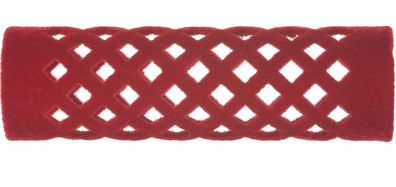 Efalock Metallwickler beflockt Flocked CURLER 60 mm 18 mm rot 12 Stück