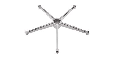 Efalock Fusskreuz für Rollhocker CLICTEC® silber