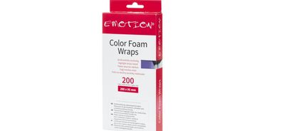 Efalock Strähnenpapier Emotion COLOR FOAM WRAPS 20 cm 4 Farben 200 Stück