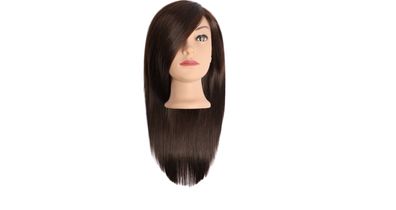Efalock Übungskopf Beginner LINE Dina 35 cm braun