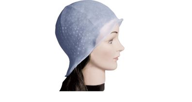 Efalock Strähnenhaube STAR STREAK blau Größe XL