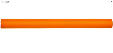 Efalock Flexible Lockenwickler FLEX CURLER 18 cm 17 mm orange 6 Stück