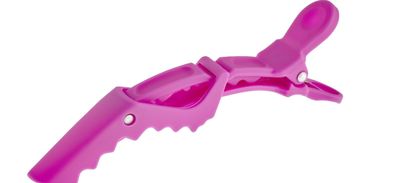 Efalock Sharkclips SOFT Abteilklammern 6 Stück pink