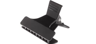 Efalock Abteilklammern 12 Stück schwarz