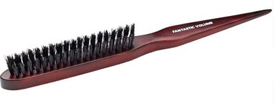 Efalock Toupierbürste Fantastic VOLUME 3-reihig dunkles Holz