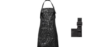 Efalock Färbeschürze TOOLZ schwarz 76 x 61 cm