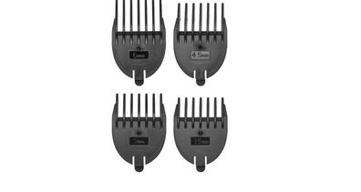 Efalock Kammaufsätze schwarz für HSM XG-31