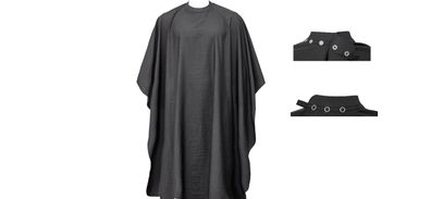 Efalock Haarschneideumhang Silicon SEAL 145 x 125 cm schwarz