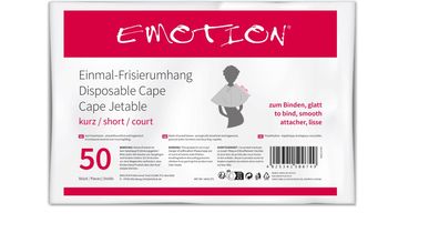 Efalock Einweg-Frisierumhang Emotion glatt 50 Stück