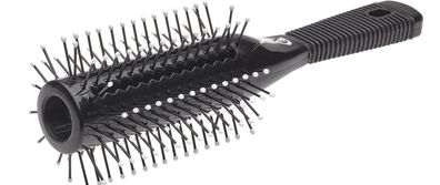 Efalock Rund-Tunnelventbürste VENT PRO 360 schwarz 70 mm