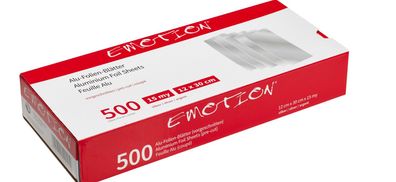Efalock Strähnen-Alufolie Zuschnitte 12 x 30 cm 15 my 500 Stück