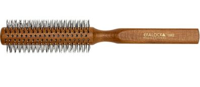 Efalock Rundbürste ROUND-STYLER 14-reihig 20 / 38 mm naturholz mit Kugelspitzen
