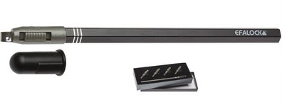 Efalock Rasiermesser Pen STICK RAZOR KIT anthrazit