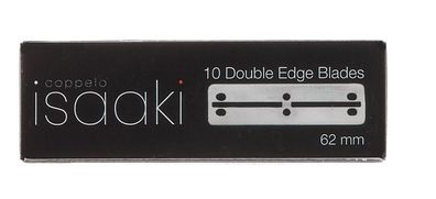 isaaki Ersatzklingen für Rasiermesser Uprazor silber 10 Stück