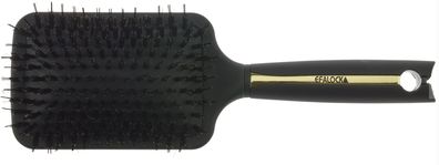 Efalock Paddelbürste LONG HAIR Extension BRUSH schwarz-gold